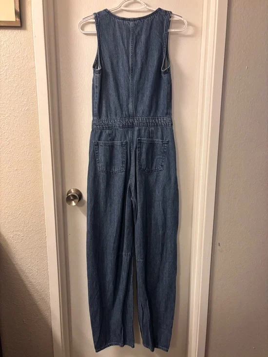 Universal Thread Light Blue Denim Jumpsuit - Picture 3 of 6
